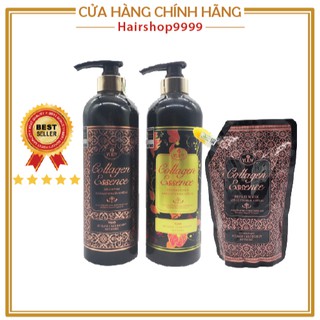 Cặp dầu gội xả + hấp Colagen essence Yody[Drop1]