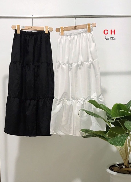 Chân váy thô 3 tầng COL621