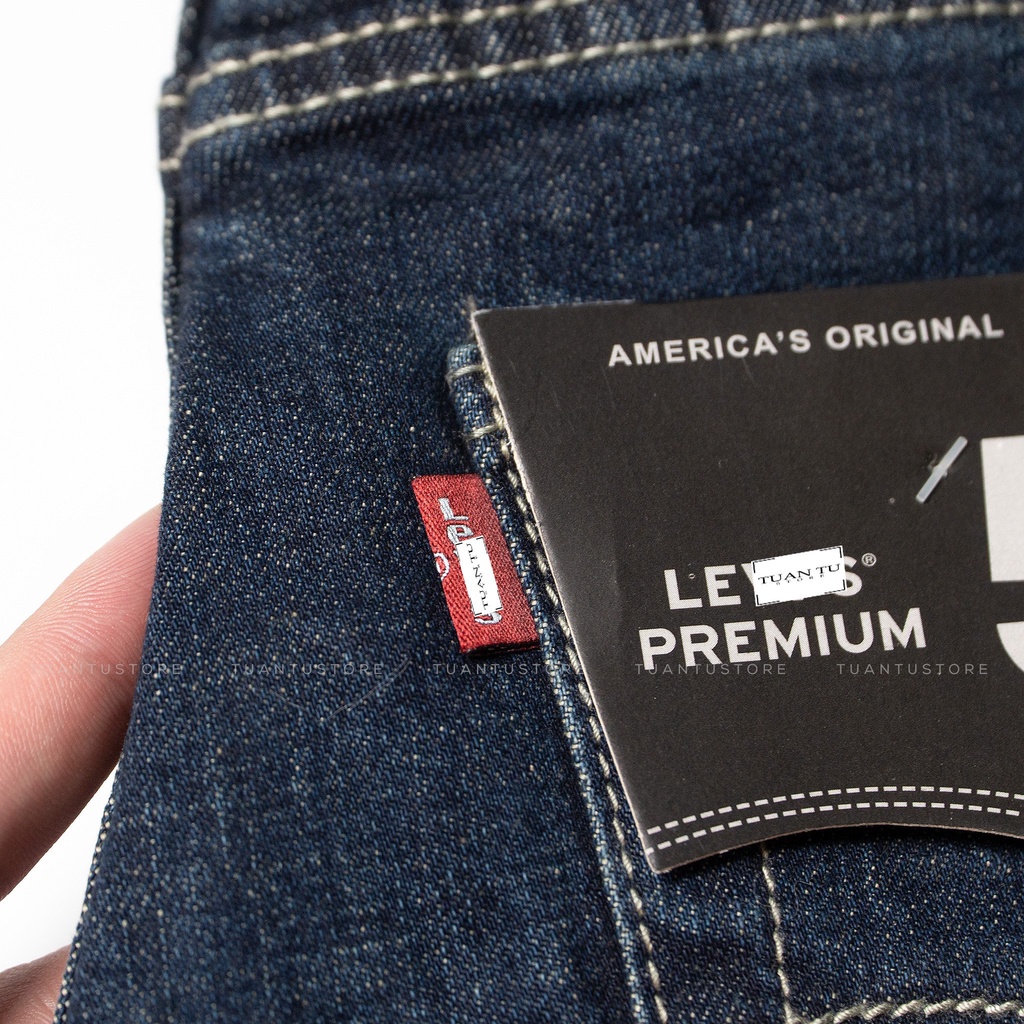 Quần Jean nam LV 511 Made in cambodia ( Form ống đứng,chất vải co dãn,ống quần 17cm -20cm) T06 | BigBuy360 - bigbuy360.vn