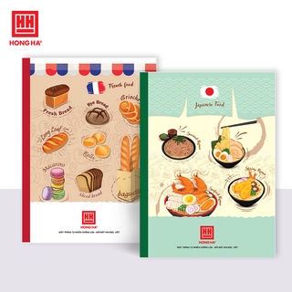 Tập kẻ ngang gáy dán 120 trang hồng hà - 1103