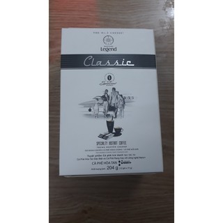 Combo 3 hộp Cà phê hòa tan Trung Nguyên Classic 204g (12 gói x 17g)