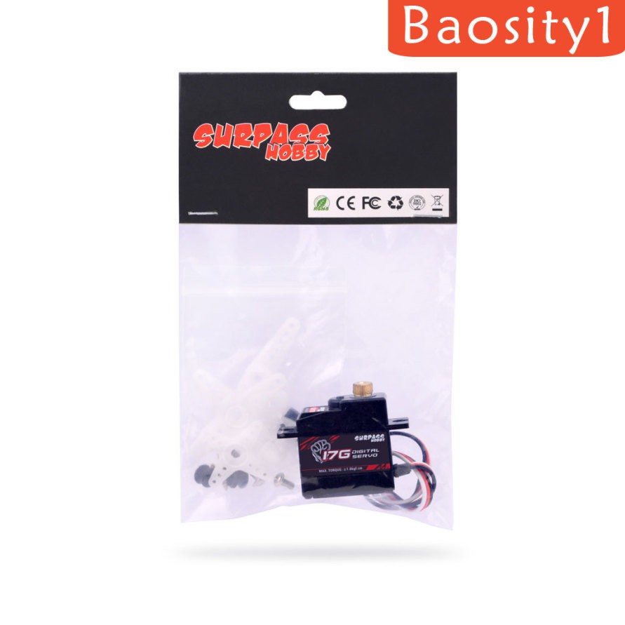 Động Cơ Servo Kỹ Thuật Số 1 / 18 Cho Đồ Chơi Điều Khiển Từ Xa