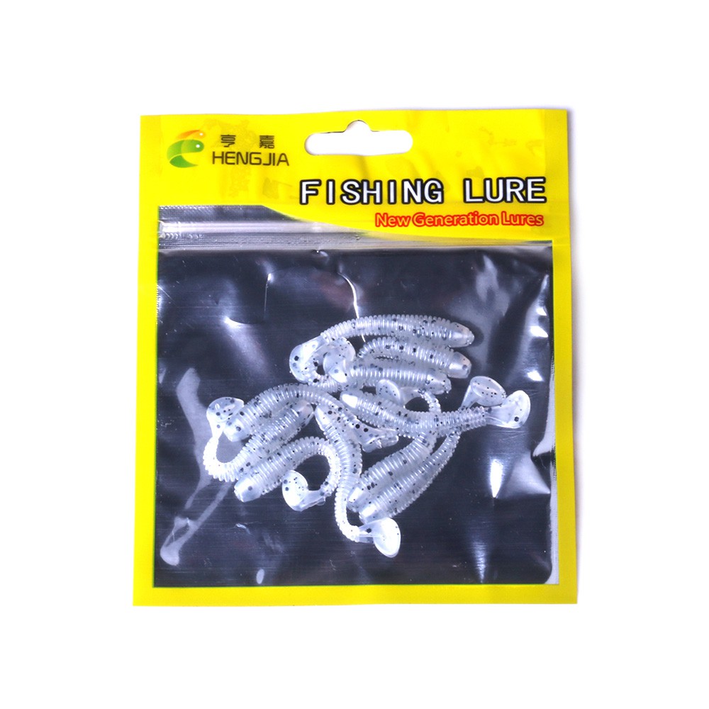 Bộ 10 Mồi Câu Cá silicone 50mm / 0.5g