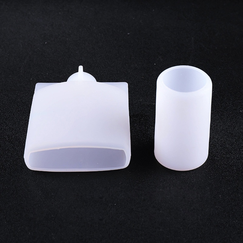 Khuôn silicone hình trụ có đèn LED cổng USB