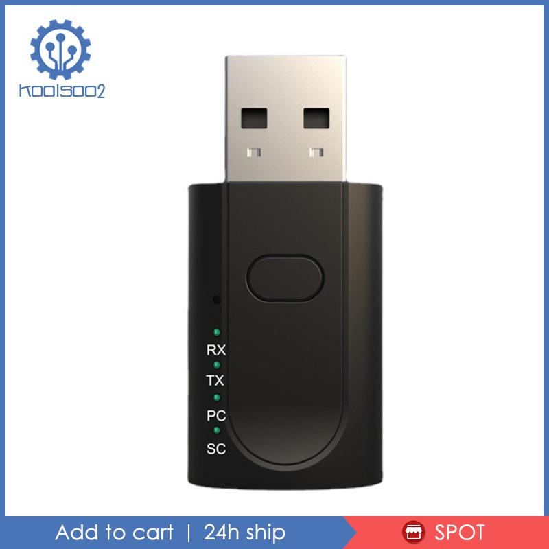 Usb Nhận Tín Hiệu Bluetooth 5.1 3.5mm AUX Koolsoo2 Cho Hệ Thống Âm Thanh Nổi Trong Nhà
