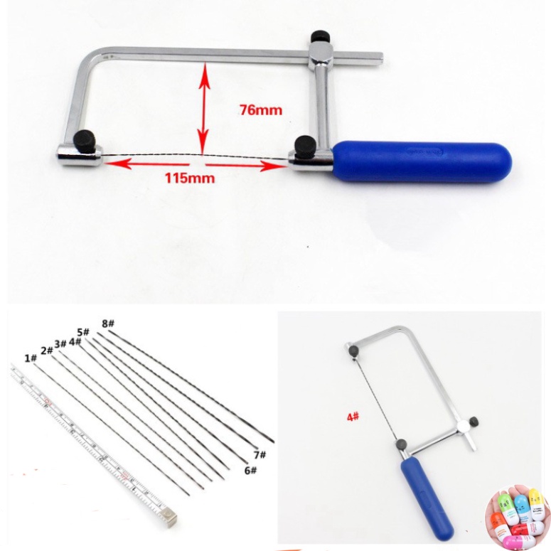 CƯA LỌNG CẦM TAY ĐA NĂNG ( CHUÔI XANH) TẶNG 1 LƯỠI CƯA