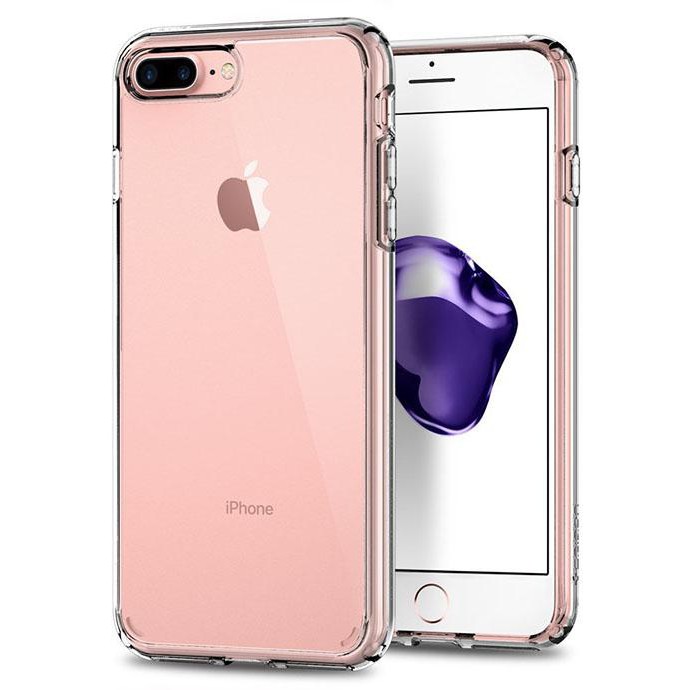 Ốp lưng iPhone 8 Plus/ 7 Plus Spigen Ultra Hybrid 2 ( Trong suốt )