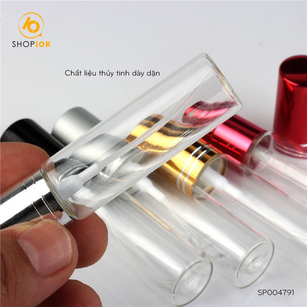 Lọ chiết nước hoa, Bình xịt chiết nước hoa thủy tinh 10ml - SP004291 | Thế Giới Skin Care