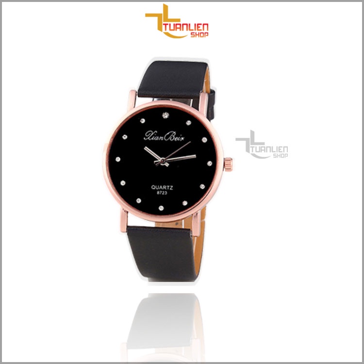 Đồng Hồ Nam Nữ TL939, Dây Da, Chịu Nước Tốt