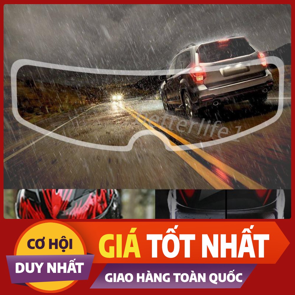 [HOT] Miếng Dán Kính Chống Nước Cho Mũ Bảo Hiểm ⚡ FREESHIP ⚡ Chống Nước Mưa 100% [ẢNH THẬT]