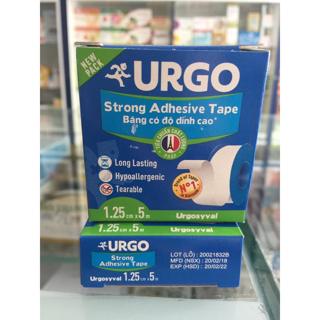 Urgo cuộn băng keo xé 1.25*5cm