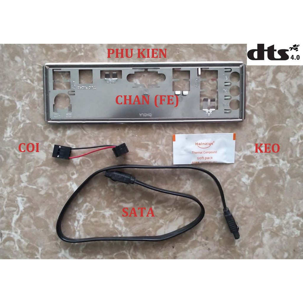 Bo mạch chủ máy tính bàn (main) ASUS H61, B75 Socket 1155 (Kèm: Chặn (FE), Keo tản nhiệt CPU, Còi, dây SATA)