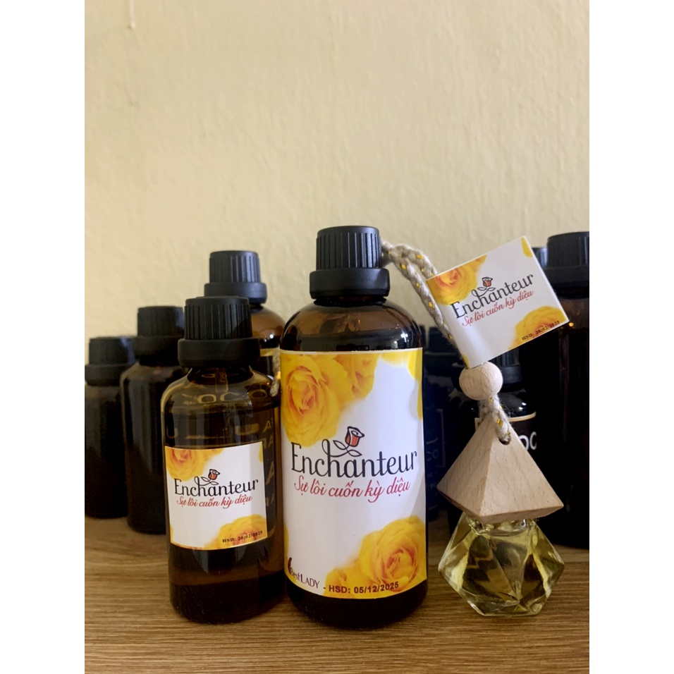 Tinh dầu Enchanteur  nguyên chất 100%  xông phòng , spa, khách sạn, thơm oto,... | TINH DẦU HOA LINH