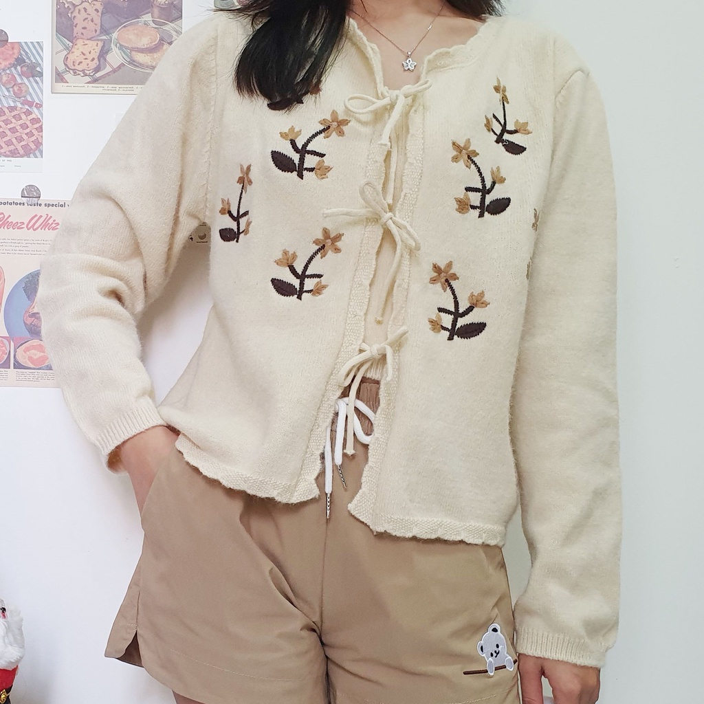 Set Khoác Len + Áo dây - Penguin House (Tất cả hình shop tự chụp)
