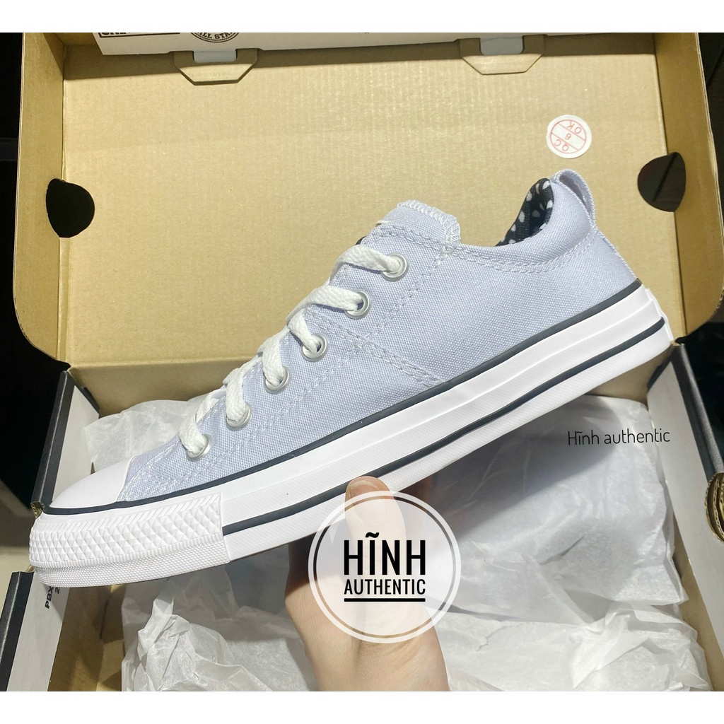 Giày Converse madison xám nhạt cổ thấp