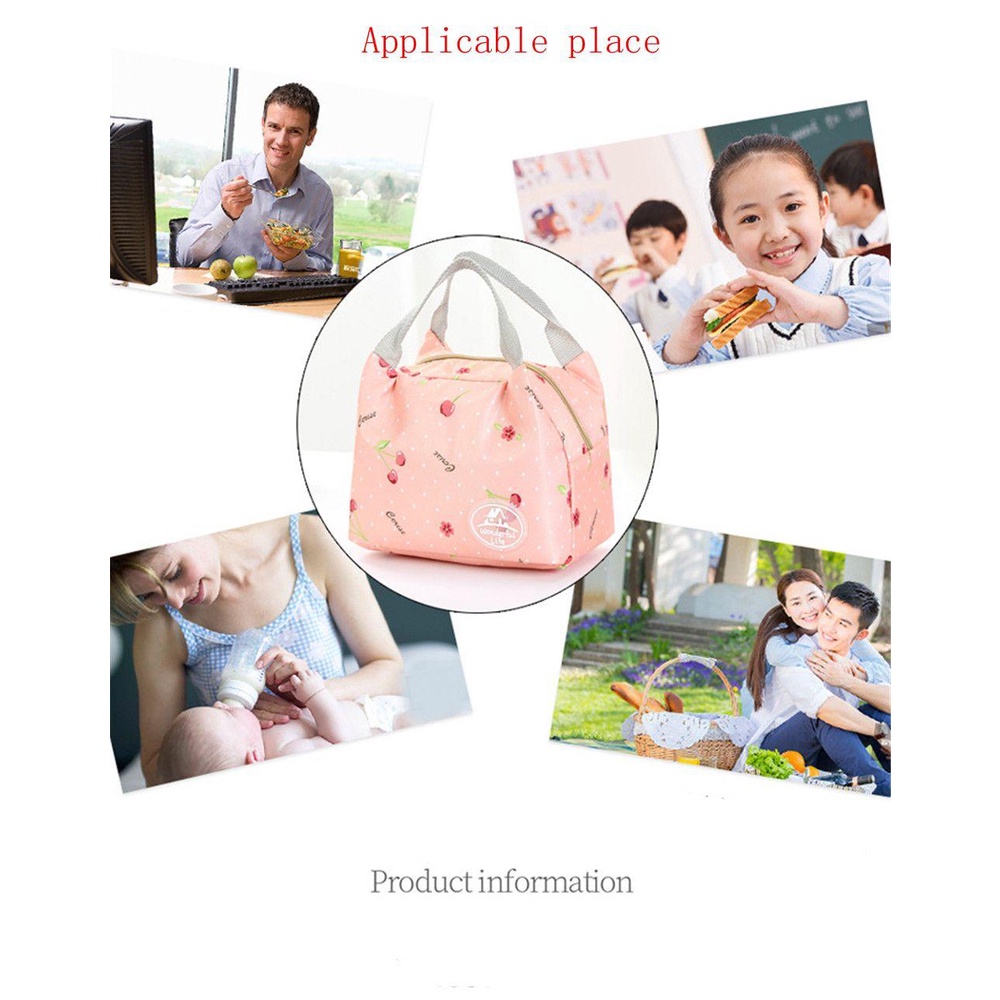 Túi Đựng Hộp Cơm Trưa Không Thấm Nước Mới