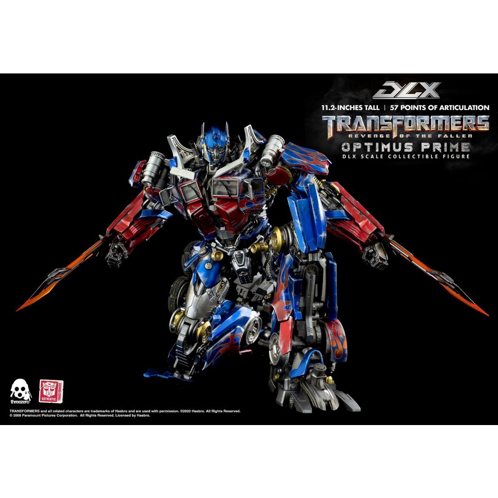 Mô Hình Threezero Optimus Prime Transformers: Revenge Of The Fallen Đồ Chơi Sưu Tập Cao Cấp Robot Biến Hình