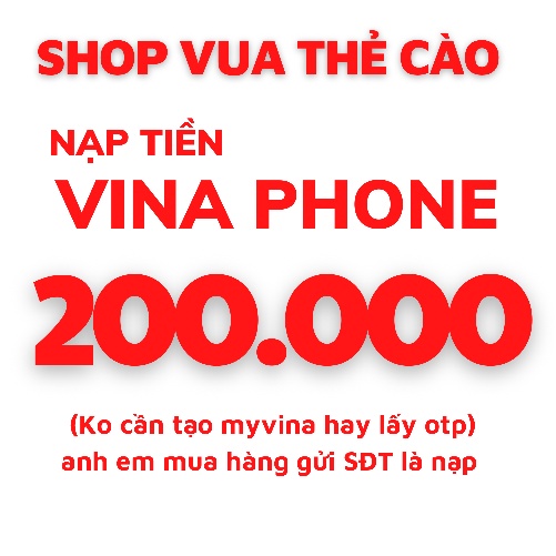 nạp tiền vina 200k