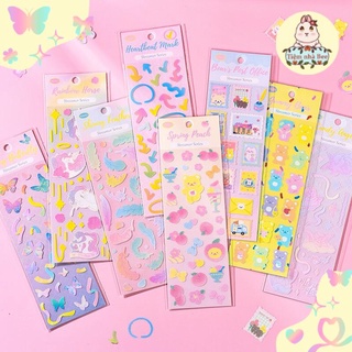 Sticker Bling Bling chủ đề dễ thương trang trí sổ, hình dán điện thoại, máy tính dễ thương Xem thêm ở phần MÔ TẢ Sthương