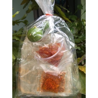 Bánh tráng chấm sate