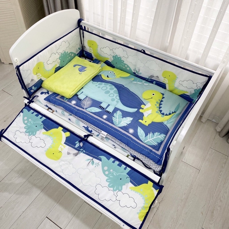 Bộ quây cũi vải cao cấp nhiều chi tiết