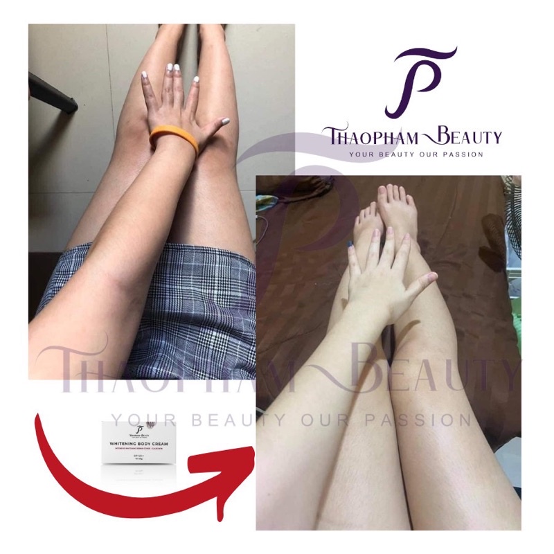 Kem body dưỡng da kích trắng Whitening Body Cream 250g dưỡng chuyên sâu bật tông – Thảo Phạm Beauty