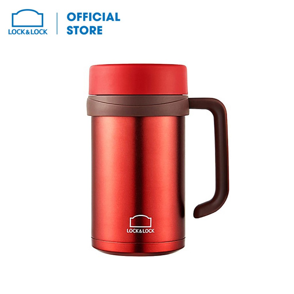 Ly giữ nhiệt Lock&Lock Filter Coffee Mug 400ml - Màu đỏ LHC4029R