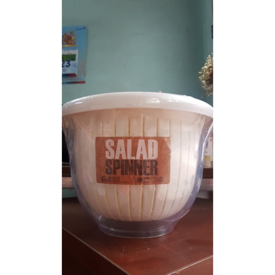 RỔ QUAY RAU SỐNG SALAD SPINNER PIONEER CAO CẤP THÁI LAN