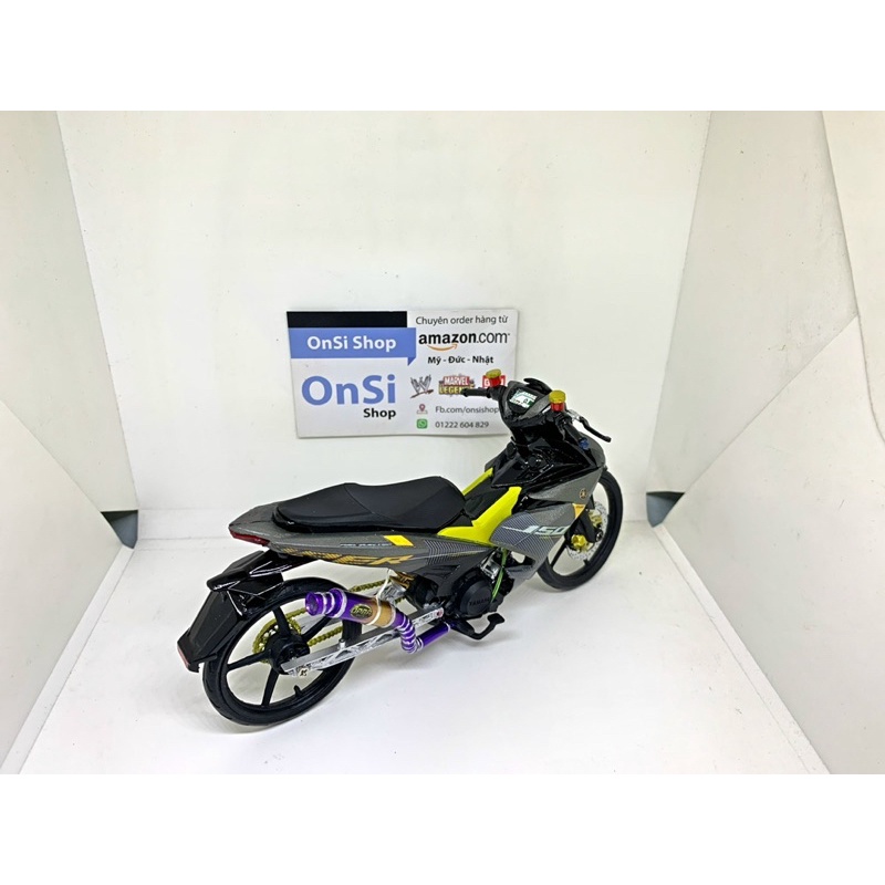 MÔ HÌNH XE EXCITER 150, y15zr, SNIPER 150 tỉ lệ 1/12