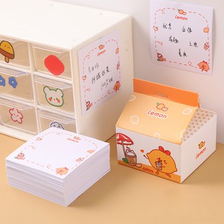 Girl's Heart Boxed Non-sticky Post-it Notes