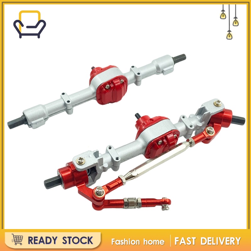 RC Xe Hợp Kim Kim Loại Phía Trước / Phía Sau Cầu Trục Cho D90 D91 D99S MN90 MN96 MN99 MN99S 1: 12 RC Rock Crawler Xe Tải Xe Tải Kim Loại Nâng Cấp Phần