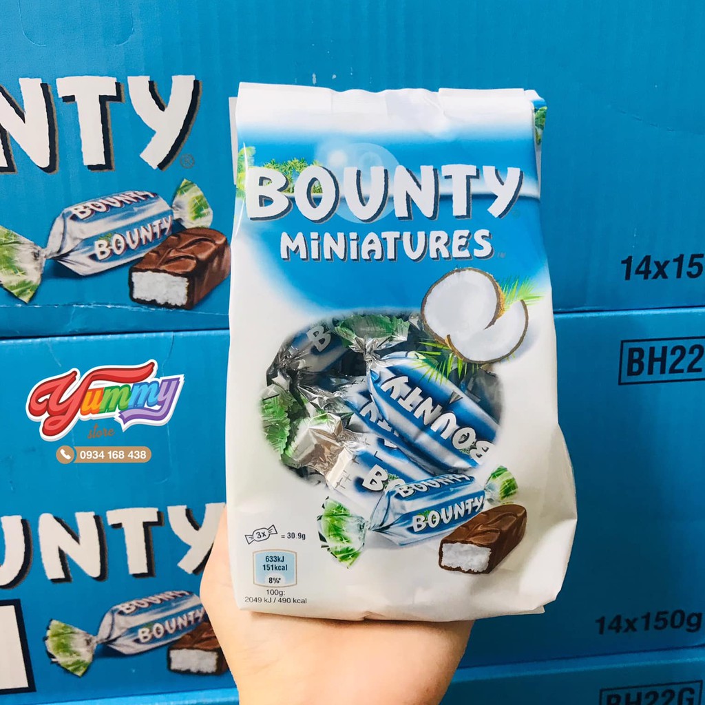 [Mã 66FMCGSALE hoàn 8% đơn 500K] Socola Bounty / Snickers