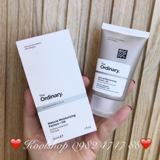 Kem Dưỡng Ẩm Cấp Nước Thần Thánh The Ordinary Natural Moisturizing Factors + HA