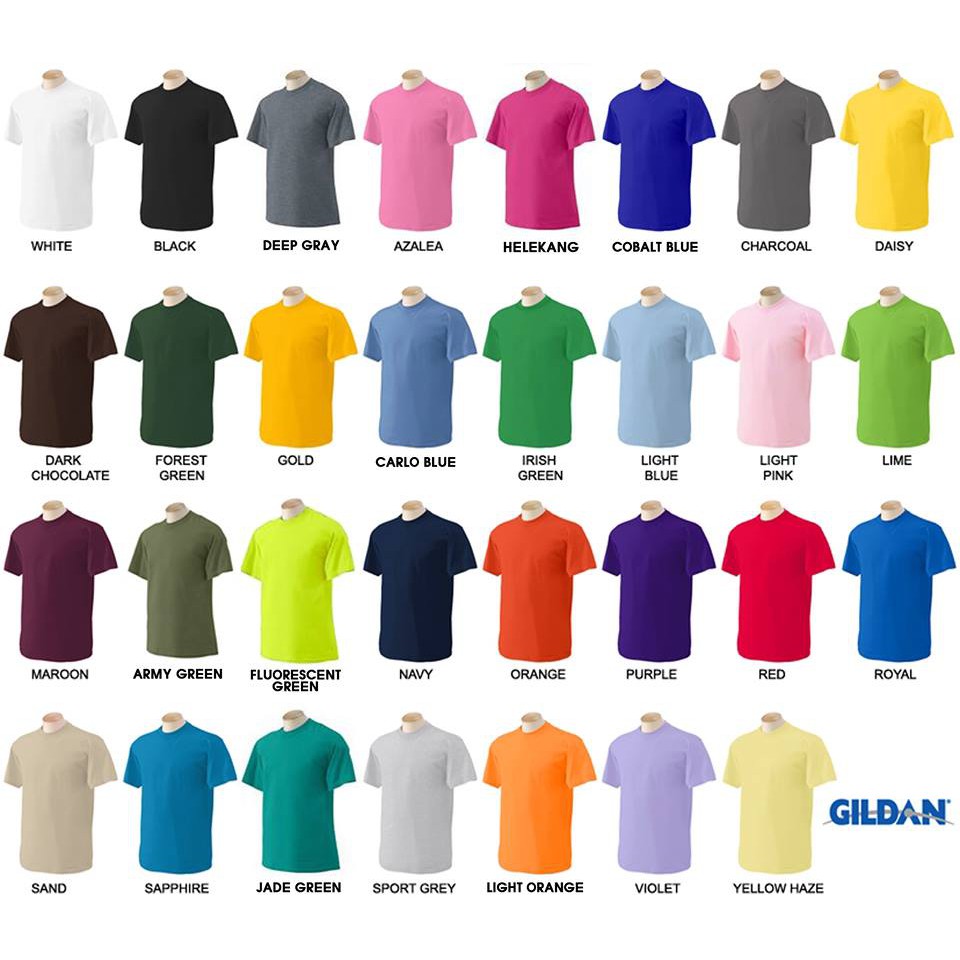 Áo phông chính hãng Gildan Premium 100% Cotton USA