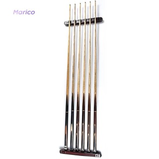 Giá đỡ gậy chơi bida treo tường 6 rãnh