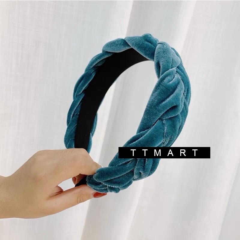 Băng đô áo dài - cài tóc - bờm tóc bằng nhung phối đồ tết