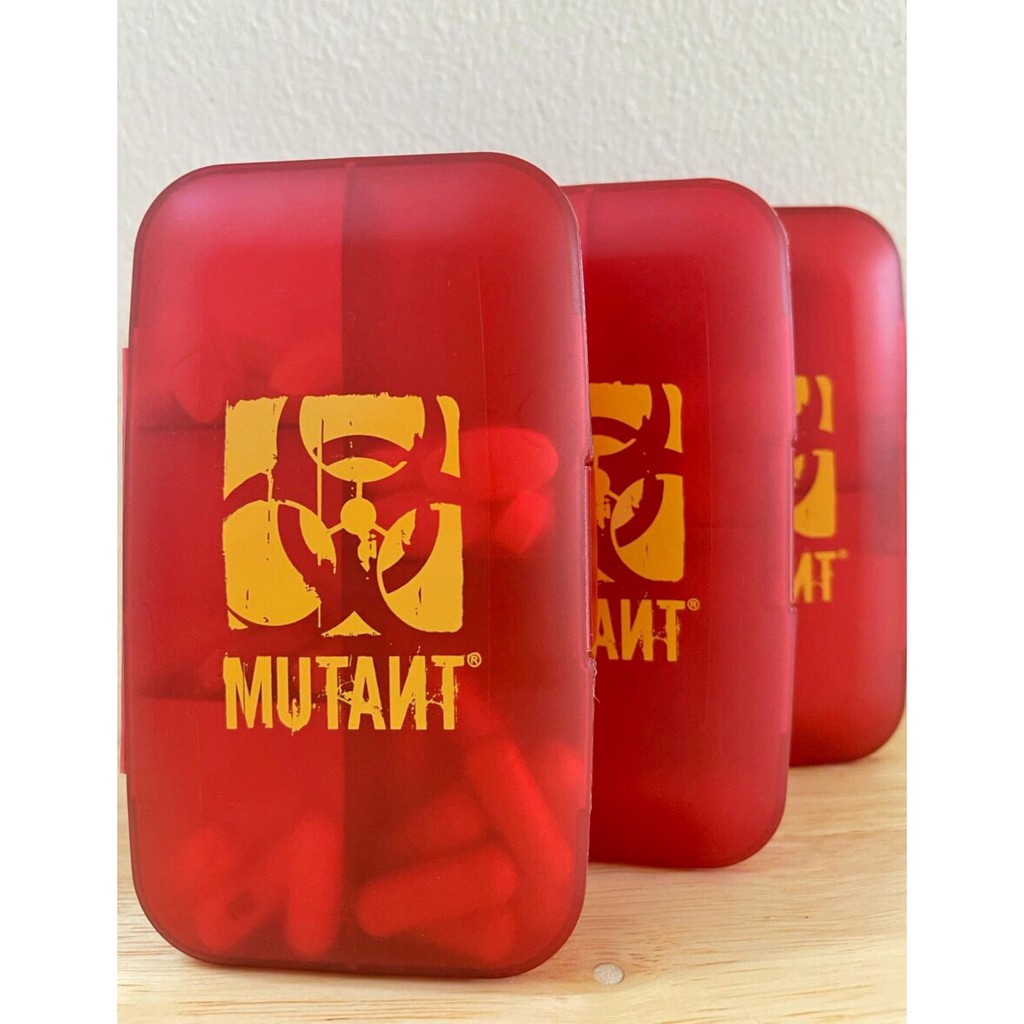 Hộp Chia Thuốc Vitamin Mutant 5 Ngăn Nhỏ Gọn Tiện Lợi
