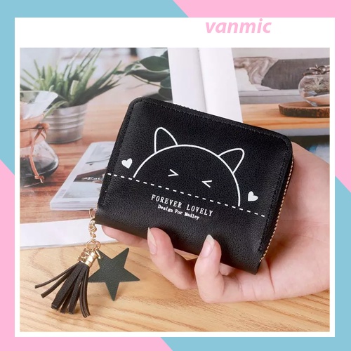 Ví nữ đẹp giá rẻ cầm tay mini nhiều ngăn thời trang cao cấp nhỏ gọn dễ thương VANMIC VNVM020