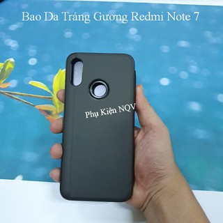 Redmi Note 7|| Bao Da Clear View Standing Cover Xiaomi Redmi Note 7
