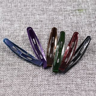 Set 2 kẹp tóc giọt nước nhiều màu(loại 6,5cm)