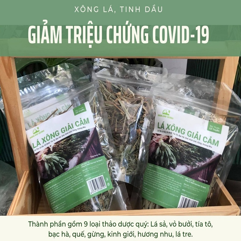 Lá Xông Giải Cảm