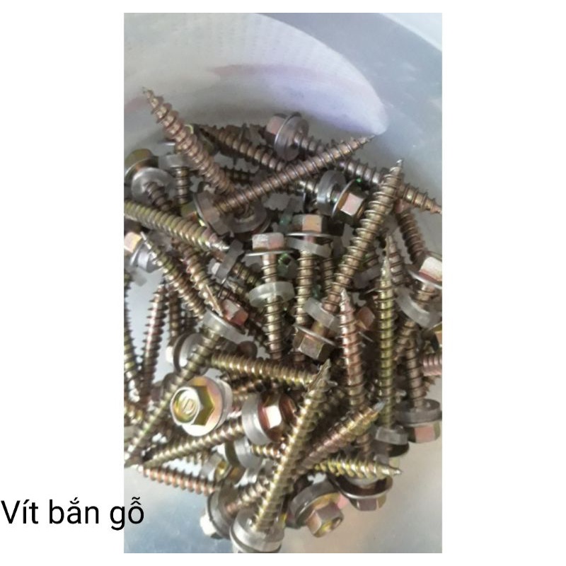 [Bán lẻ theo 100g] Vít bắn tôn, bắn gỗ đầu lục giác