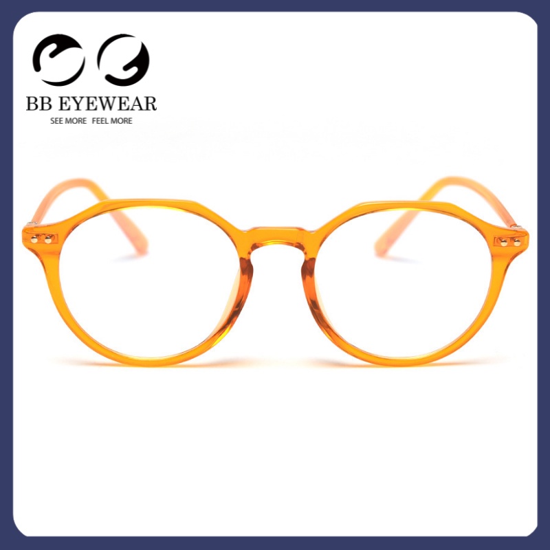 BB EYEWEAR CT09 Kính Mắt Nam Nữ Thời Trang gọng Cận Thị Chống ánh Sáng Xanh Kính Tròn Cổ Điển Chống Bức xạ bán chạy