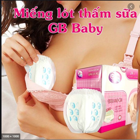 Miếng lót thấm sữa GB Baby 24 miếng - Hàn Quốc