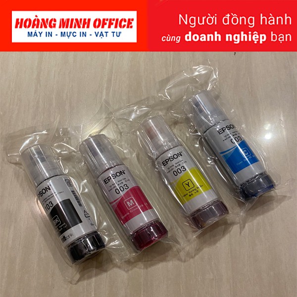 Bộ Mực in 003 | Dùng máy L1110, L3110 L4160 L6710 L5910 L5900 L6170