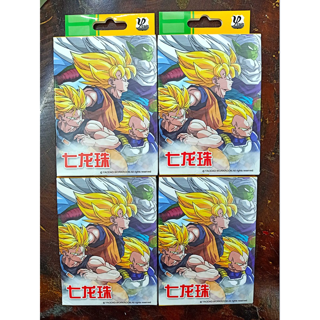 Bộ bài Tây anime dragon ball , bộ Tú 7 viên Ngọc rồng 54 lá