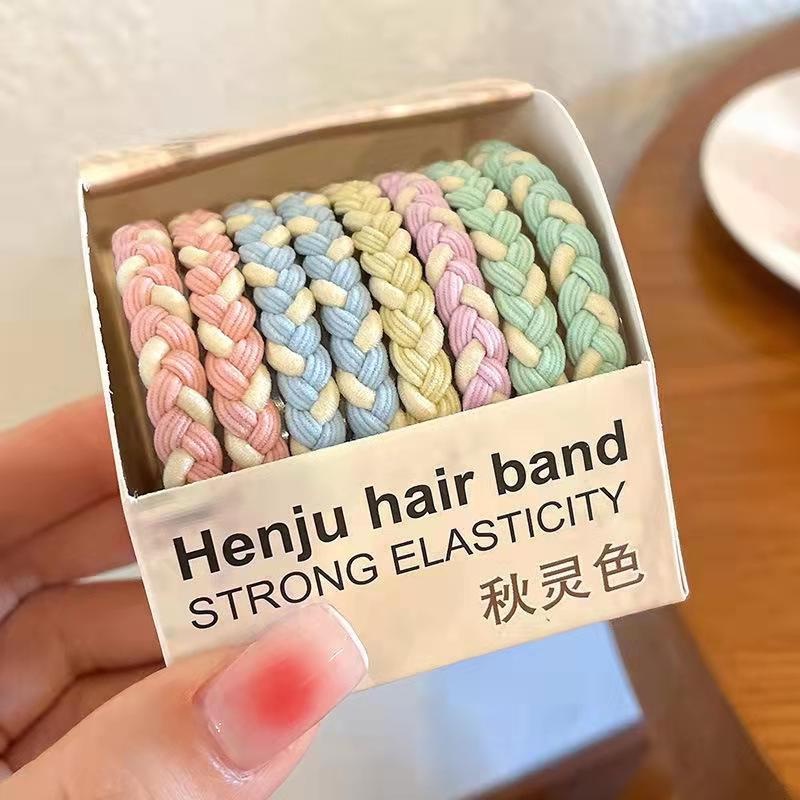 Dây Buộc Tóc Cao Su Co Giãn Màu Kẹo Ngọt Thời Trang Hàn Quốc 2022