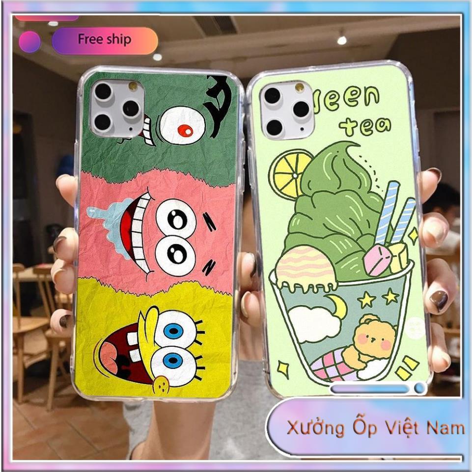 Ốp điện thoại TPU Trà Xanh 5/5S/5SE/6/6S/6 Plus/6S Plus/7/8/7 Plus/8 Plus/X/XSMax/11/11Pro/11 ProMax/XR M50