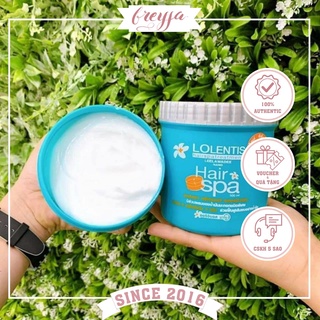 Kem ủ tóc lolentis hair spa thái lan 500ml dưỡng tóc siêu mềm mượt phục hồi tóc hư tổn