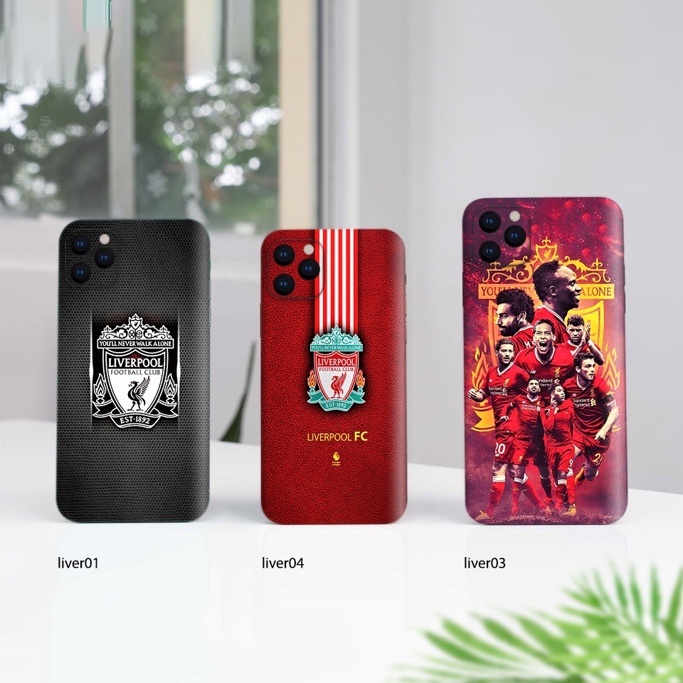 Miếng dán điện thoại hình Liverpool cho iphone 6/7/8/6plus/7plus/X/XSmax và các máy android khác